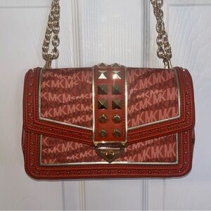 Michael Kors Orange Shoulder Bag